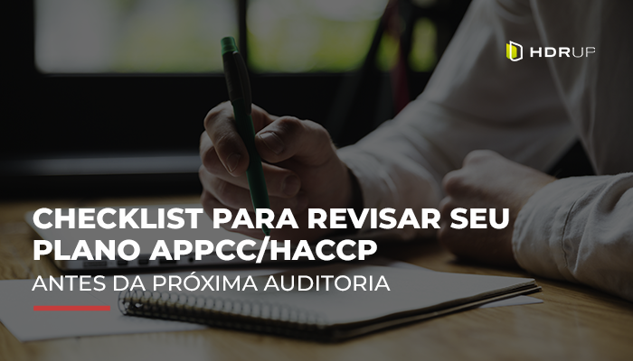 Checklist de revisão do plano APPCC